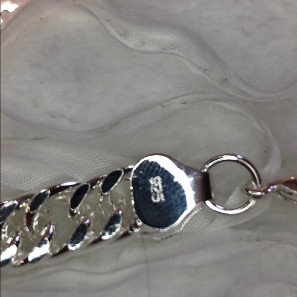 925 sterling silver necklace Horsewhip Chain - Picture 6 of 6